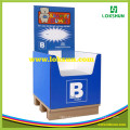 Customized Flooring Cardboard Dump Bin Displays Stand